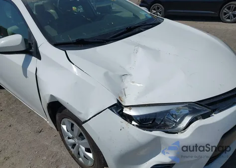 2016 Toyota Corolla Le из США, поврежденный, VIN 2T1BURHE2GC716349